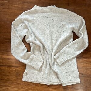 LOFT Speckled Knit Pullover